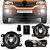 Kit Farol De Milha Neblina Renault Kwid 2018 2019 2020 2021 - Imagem 1