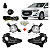 Kit Farol De Milha Neblina Onix Hatch Sedan Plus 2020 2021 2022 2023 - Imagem 1
