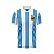 Camisa Retrô Argentina 1978 Listrada - Imagem 1