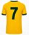Camisa Retrô Botafogo Jairzinho Amarela - Imagem 2