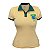 Camisa Retrô Feminina Brasil - Polo Amarela - Imagem 1