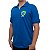 Camisa Retrô Brasil - Polo Azul - Imagem 3