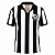 Camisa Retrô Santos Bimundial Listrado 62/63 - Imagem 1