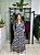 Vestido longo com manga em malha viscolycra - Imagem 2