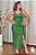 Vestido paetê verde tam  G - Imagem 1