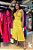 Vestido Midi amarelo Tam M - Imagem 1