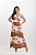 Vestido longo viscose estampa tam G - Imagem 1