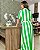 Conjunto listras em viscose saia e blusa croped G - Imagem 2