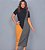 Conjunto vestido + cardigam canelado Plus - Imagem 1