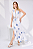 VESTIDO  GG LONGO BRANCO BORDADO - Imagem 1