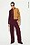 Conjunto moletom marsala/Camel M kimika - Imagem 2