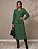 Conjunto Saia Midi e Blusa Verde GG Bordado - Imagem 2