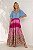 Vestido Jeans Longo Estampado G - Imagem 1