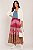 Vestido Jeans Longo Estampado G - Imagem 3