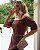 Conjunto Saia Mid e Blusa Chocolate - Imagem 1