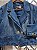 Conjunto Jeans Calça e Jaqueta Feminino G - Imagem 3