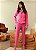 Conjunto Alfaiataria Rosa Feminino GG - Imagem 2