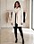 Casaco lã batida off-white GG feminino - Imagem 1