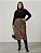 Saia Midi Animal Print Estampada GG - Imagem 1