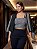 Conjunto blazer/cropped curto Tweed Feminino M - Imagem 2