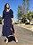 Vestido Midi Marinho M - Imagem 1