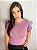 Blusa em tricô manga curta - Imagem 1