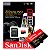 Cartão Memória Sandisk Micro SD 256gb Extreme Pro 200Mbs - Imagem 1