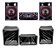 Kit 3 Capas Mini System LG Cj87 Preta Frente Transparente - Imagem 1