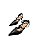 ESCARPIN SOL PRETO SPIKES PRATA - Imagem 1