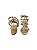SANDALIA SOL OURO SPIKES - Imagem 4