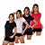 Kit 4 Camisetas Feminina Dry Fit Fitness Academia - Imagem 1