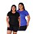Kit 2 Camisetas Plus Size Dry Fit Feminina Fitness Academia - Imagem 1