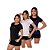 Kit 3 Camisetas Feminina Dry Fit Fitness Academia - Imagem 1