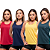 Kit 4 Regatas Feminina Mash Dry Fit Fitness Academia Atacado - Imagem 1