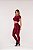 Conjunto Cropped Canelado Gloss Feminino Fitness Academia - Imagem 4