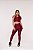 Conjunto Cropped Canelado Gloss Feminino Fitness Academia - Imagem 3