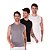 Kit 3 Regatas Machão Masculina Academia Fitness - Imagem 1