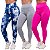 Kit 3 Calça Legging Fitness Academia Coloridas - Imagem 1
