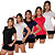 Kit Fitness 5 Camisetas Femininas para Academia e Treinos - Imagem 1
