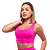 Top Pink Flamingo Feminino Academia Fitness - Imagem 3