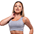 Top Grey Feminino Academia Fitness - Imagem 1