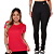 Kit Calça Legging e Camiseta Feminina Dry Academia  Treino - Imagem 3