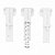 Kit 3 Garras para Plafon Ventilador de Teto com Porcas, Parafusos, Mola e Trava Nylon Branco - Imagem 5