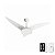 Ventilador de Teto Class 2004 Infinity Branco Led 24w Branco Frio 3 Pás com Controle Remoto - Imagem 1