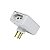 Protetor Contra Raios Descargas Picos de energia 2 Tomadas 20a Bivolt para Eletrodomésticos - Imagem 4