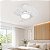 Ventilador de Teto Tron Aventador LED Branco 24W 3 Pás 127v - Imagem 4