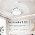 Ventilador de Teto Tron Aventador LED Branco 24W 3 Pás 127v - Imagem 2