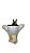 Vaso Chihuahua pelo curto suculentas - Imagem 3