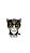 Estatueta gato siamês - Imagem 1