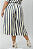 Calça Pantacourt Listrada  Plus Size Tecido Rayon Bali - Imagem 3